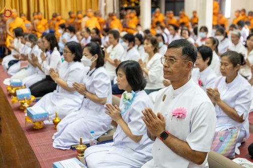 ภาพ No.113891:พิธีทอดผ้าป่าทำนุบำรุงศาสนสถาน ณ วัดอัมพวัน ต.บางม่วง อ.บางใหญ่ จ.นนทบุรี วันที่ 17 มกราคม พ.ศ. 2567