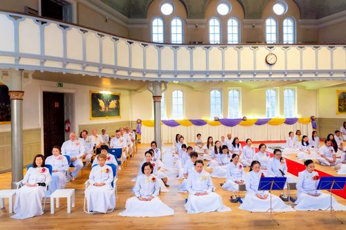 ภาพ No.92649:พิธีทอดกฐินวัดพระธรรมกายนอร์ธสวีเดน เพื่อปฏิสังขรณ์ ซ่อมแซมประตูและหน้าต่าง วันเสาร์ที่ 4 พฤศจิกายน พ.ศ. 2566 ณ เมือง แยฟเล่ ประเทศสวีเดน