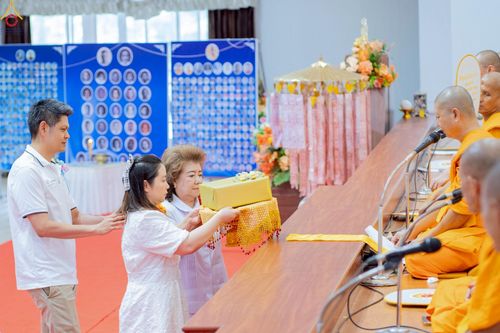 ภาพ No.236678:วันจันทร์ที่ 28 กรกฎาคม พ.ศ. 2568 พิธีทอดผ้าป่าเพื่อปรับปรุงหมู่กุฏิพระ 3 หลัง ณ ศูนย์อบรมเยาวชนกาญจนบุรี ต.เกาะสำโรง อ.เมืองกาญจนบุรี จ.กาญจนบุรี