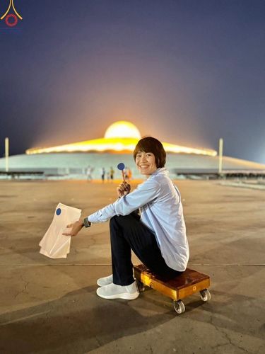 ภาพ No.61315:V.36 ทุ่มเทเพื่อพ่อ 80 ปี ภาพการเตรียมงานของหน่วยงานต่างๆ เพื่อพิธีฉลองอายุวัฒนมงคล 80 ปี หลวงพ่อธัมมชโย และรับถวายมหาสังฆทาน 10,000 กว่าวัดทั่วประเทศ ในวันคุ้มครองโลก จันทร์ที่ 22 เมษายน พ.ศ.2567