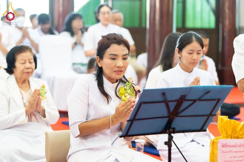 ภาพ No.161296:พิธีบำเพ็ญกุศลอุทิศถวายแด่ พระเดชพระคุณพระพรหมโมลี (อดีตเจ้าคณะจังหวัดสิงห์บุรี) , อดีตเจ้าอาวาสทุกรูป และ พิธีทอดผ้าป่าบำรุงวัด บำรุงโรงเรียน  ณ วัดกลางธนรินทร์ ต.บ้านแป้ง อ.พรหมบุรี จ.สิงห์บุรี วันเสาร์ที่ 5 ตุลาคม พ.ศ. 2567