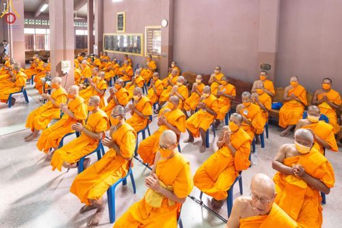 ภาพ No.106487:พิธีทอดผ้าป่าทำนุบำรุงศาสนสถาน ณ วัดอัมพวัน ต.เทศบาลเมือง อ.สองพี่น้อง จ.สุพรรณบุรี วันที่ 5 มกราคม พ.ศ. 2567