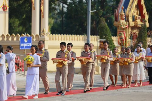 ภาพ No.115155:พิธีทอดผ้าป่าทำนุบำรุงศาสนสถาน ณ วัดบางรักใหญ่ ต.บางรักใหญ่ อ.บางบัวทอง จ.นนทบุรี วันที่ 19 มกราคม พ.ศ. 2567