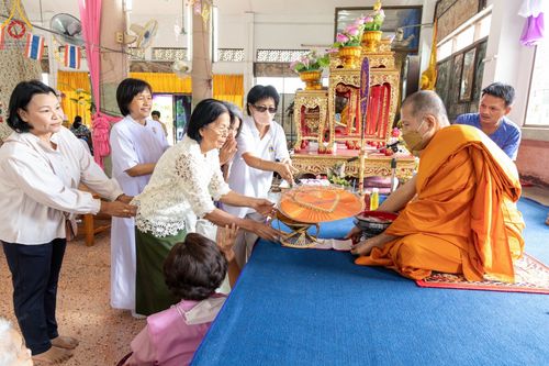 ภาพ No.96233:พิธีทอดกฐินสามัคคีทั่วไทย 5,000 วัด ณ วัดไทรอารีรักษ์ จ.ราชบุรี วันที่ 19 พฤศจิกายน พ.ศ. 2566