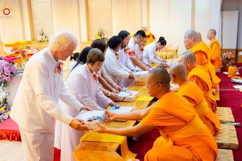 ภาพ No.93424:พิธีทอดกฐินวัดพระธรรมกายบูโรส วันอาทิตย์ที่ 12 พฤศจิกายน พ.ศ. 2566 ณ เมือง บูโรส ประเทศสวีเดน