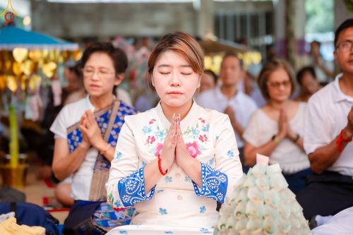 ภาพ No.91780:พิธีทอดกฐินสามัคคีทั่วไทย 5,000 วัด ณ วัดโนนพระแก้ว ต.น้ำโมง อ.ท่าบ่อ จ.หนองคาย  วันจันทร์ที่ 30 ตุลาคม พ.ศ. 2566