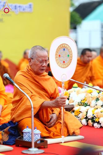 ภาพ No.210249:วันอาทิตย์ที่ 9 มีนาคม พ.ศ. 2568 พ่อเมืองโคราชจัดตักบาตรพระหมื่น ทำบุญเมือง 557 ปี