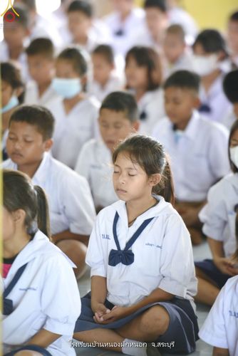ภาพ No.90724:โครงการสมาธิเพื่อสันติภาพโลก  จ.สระบุรี วันที่ 3 ตุลาคม พ.ศ. 2566  1. โรงเรียน บ้านคลองไทร 2. โรงเรียน บ้านซับปลากั้ง 3. โรงเรียน บ้านหนองผักหนอก 4. โรงเรียน วัดบ้านหมาก 5. โรงเรียน วัดสวนทองรวมมิตร