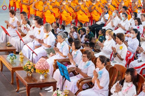 ภาพ No.114405:พิธีทอดผ้าป่าทำนุบำรุงศาสนสถาน ณ วัดโบสถ์บน ต.บางคูเวียง อ.บางกรวย จ.นนทบุรี วันที่ 18 มกราคม พ.ศ. 2567