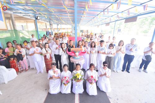 ภาพ No.104638:ทอดผ้าป่าสามัคคี เพื่อสมทบทุนสร้างหอฉัน ๑๑๓ ปี คุณยายอาจารย์มหารัตนอุบาสิกาจันทร์ขนนกยูง ครั้งที่ ๗ ในวันอาทิตย์ ที่ ๒๘ เมษายน พ.ศ. ๒๕๖๗ ณ ศูนย์การศึกษาจอมบึง ต.รางบัว อ.จอมบึง จ.ราชบุรี