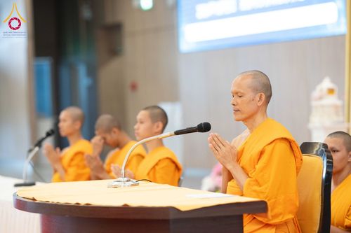 ภาพ No.161709:พิธีถวายทุนการศึกษา ภาษาต่างประเทศแด่สามเณร วันสามเณรอินเตอร์ วันเสาร์ที่ 5 ตุลาคม พ.ศ. 2567 ณ ค่ายจองแชมป์ หมู่กุฏิสามเณรเปรียญธรรม วัดพระธรรมกาย จ.ปทุมธานี