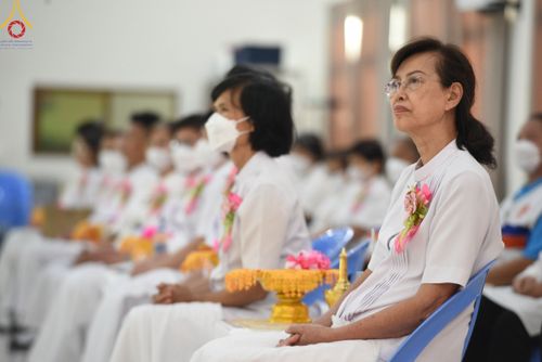ภาพ No.101013:พิธีตัดปอยผมและปลงผมธรรมทายาท โครงการอุปสมบทบูชาธรรมมหาปูชนียาจารย์ พ.ศ. 2566 ณ ศูนย์อบรมจังหวัดสระบุรี วันเสาร์ที่ 2 ธันวาคม พ.ศ. 2566