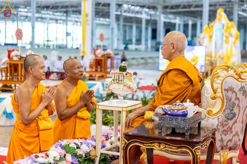 ภาพ No.85476:พิธีมุทิตาสักการะ พระราชาคณะ และพระครูสัญญาบัตร วันอาทิตย์ที่ 30 กรกฎาคม พ.ศ. 2566  ณ สภาธรรมกายสากล วัดพระธรรมกาย