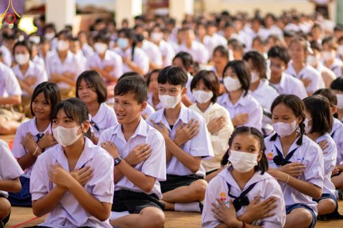 ภาพ No.102645:วันรวมพลังเด็กดี V-Star คนดีศรีชัยภูมิ จังหวัดชัยภูมิ ณ วัดไพรีพินาศ อ.เมือง จ.ชัยภูมิ วันที่ 1 ธันวาคม พ.ศ. 2566