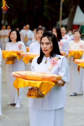 ภาพ No.223544:วันที่ 11 พฤษภาคม พ.ศ. 2568 พิธีบรรพชาของอุบาสก พิสิทธิ์ หมื่นแกล้ว  ณ วัดพระธรรมกาย