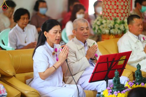 ภาพ No.95867:พิธีทอดกฐินสามัคคีทั่วไทย 5,000 วัด ณ วัดพระธาตุคู่บุญ จ.เชียงราย วันที่ 18 พฤศจิกายน พ.ศ. 2566