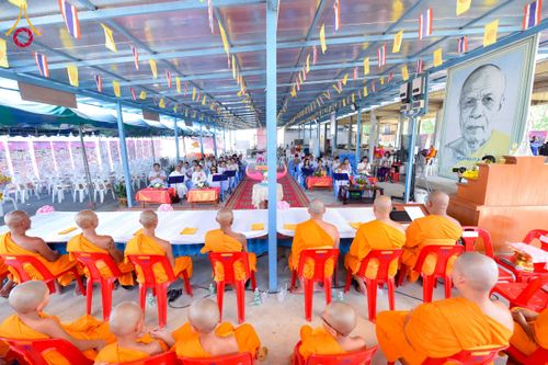 ภาพ No.221068:วันเสาร์ที่ ๒๖ เมษายน พ.ศ. ๒๕๖๘ พิธีทอดผ้าป่าสามัคคี สมทบทุนสร้างหอฉัน ครั้งที่ ๑๑ ณ ศูนย์การศึกษาจอมบึง ต.รางบัว อ.จอมบึง จ.ราชบุรี