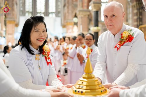ภาพ No.329648:วันที่ 16 พฤษภาคม พ.ศ.2569 พิธีประดิษฐานพระประธาน และบรรจุพระบรมสารีริกธาตุ เนเธอร์เเลนด์