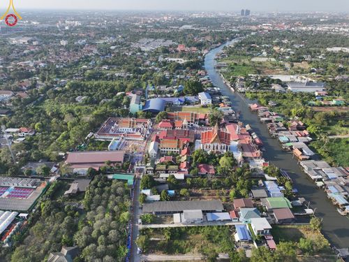 ภาพ No.195517:พิธีต้อนรับพระธรรมยาตรา ณ อนุสรณ์สถานลำดับที่ 4 สถานที่เกิดด้วยกายธรรม วัดโบสถ์(บน) ต.บางคูเวียง จ.นนทบุรี ในโครงการธรรมยาตรา กตัญญูบูชา มหาปูชนียาจารย์ พระมงคลเทพมุนี(สด จนฺทสโร) พระผู้ปราบมาร อนุสรณ์สถาน 7 แห่ง ปีที่ 13 วันที่ 15 มกราคม พ.ศ. 2568