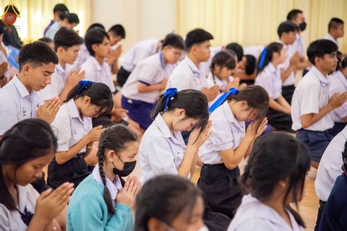 ภาพ No.103504:วันรวมพลังเด็กดี V-Star ผู้นำฟื้นฟูศีลธรรมโลก จังหวัดเชียงรายและจังหวัดพะเยา ณ ศูนย์ปฏิบัติธรรมจังหวัดเชียงราย วันที่ 2 ธันวาคม พ.ศ. 2566