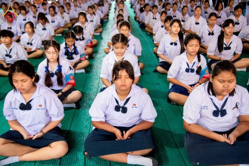 ภาพ No.271222:วันที่ 18 พฤศจิกายน พ.ศ. 2568 รวมพลังเด็กดี V-Star ผู้นำฟื้นฟูศีลธรรมโลก ประจำปี 2568 จังหวัดราชบุรี ณ ศูนย์อบรมเยาวชนผาสุกวนิช