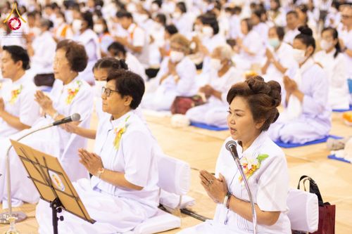 ภาพ No.121611:พิธีถวายภัตตาหารเป็นสังฆทาน แด่คณะพระธรรมยาตรา ปีที่ 12 วันที่ 31 มกราคม พ.ศ. 2567 ณ สภาธรรมกายสากล วัดพระธรรมกาย