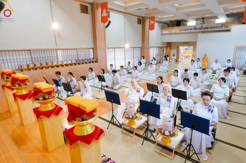 ภาพ No.140607:พิธีทอดผ้าป่าฉลองชัย 20 ปี วัดพระธรรมกายคานากาว่า วันเสาร์ที่ 8 มิถุนายน พ.ศ. 2567