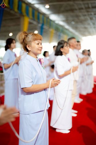 ภาพ No.247107:วันที่ 21 กันยายน พ.ศ. 2568 งานบุญวันอาทิตย์ พิธีจุดเทียนใจ ไฟนิรันด์ อนันตชัย ณ วัดพระธรรมกาย จ.ปทุมธานี