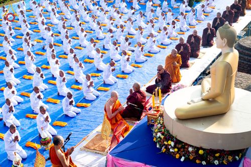 ภาพ No.210031:วันอังคารที่ 4 มีนาคม พ.ศ. 2568 พิธีบรรพชาสามเณรเนปาล 500 รูป ณ ลุมพินี ประเทศเนปาล