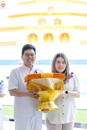 ภาพ No.227409:วันเสาร์ที่ 31 พฤษภาคม พ.ศ. 2568 พิธีเวียนประทักษิณรอบพระอุโบสถ ในพิธีอุปสมบท สามเณรเตรียม DCI รุ่นที่ 22 ณ อุโบสถพระไตรปิฎก วัดพระธรรมกาย