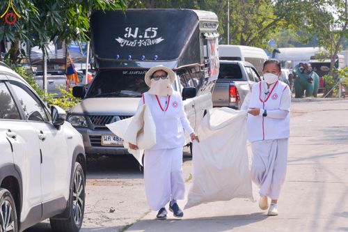 ภาพ No.114941:V.14 ดีเด่น การเตรียมงาน เก็บงาน การรับบุญของเจ้าหน้าที่หน่วยงานต่างๆ เพื่อโครงการธรรมยาตรา ปีที่ 12 ระหว่างวันที่ 2 - 31 มกราคม พ.ศ. 2567