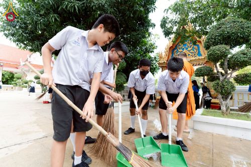 ภาพ No.227018:วันศุกร์ที่ 30 พฤษภาคม พ.ศ. 2568 เครือข่าย “โครงการวัด ประชา รัฐ สร้างสุข” ทั่วประเทศ จัดกิจกรรมเฉลิมพระเกียรติสมเด็จพระนางเจ้าฯ พระบรมราชินี ณ หอประชุมเฉลิมพระเกียรติฯ วัดเขียนเขต พระอารามหลวง อ.ธัญบุรี จ.ปทุมธานี