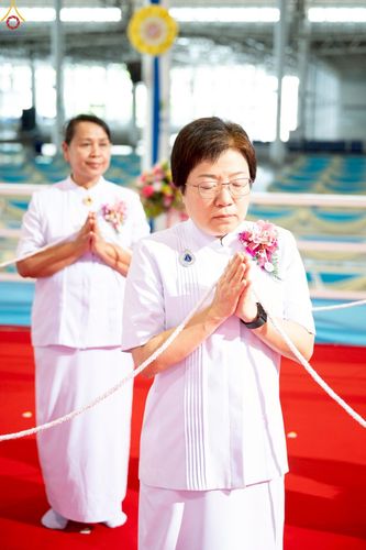 ภาพ No.235618:วันอาทิตย์ที่ 27 กรกฎาคม พ.ศ. 2568 พิธีจุดเทียนใจ ไฟนิรันด์ อนันตชัย ณ วัดพระธรรมกาย จ.ปทุมธานี