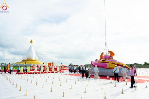 ภาพ No.211189:วันเสาร์ที่ 15 มีนาคม พ.ศ. 2568  การเตรียมงานของเจ้าหน้าที่ เพื่องานฉลองปทุมเจดีย์ ณ ศูนย์อบรมเยาวชนปัตตานี