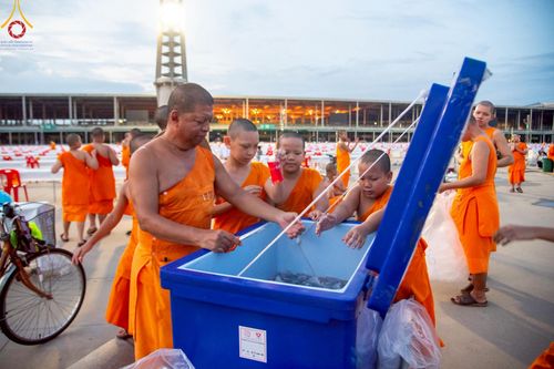 ภาพ No.218825:วันศุกร์ที่ 18 เมษายน พ.ศ. 2568 การเตรียมงานในลานธรรม , พระมหาธรรมกายเจดีย์ เพื่องานวันคุ้มครองโลก 22 เมษายน พ.ศ. 2568