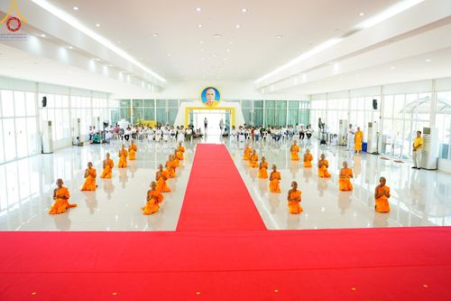 ภาพ No.134890:พิธีตัดปอยผม พิธีขอขมารับผ้าไตร พิธีบรรพชา และพิธีถวายบาตร ในโครงการบรรพชาสามเณร ฟื้นฟูพระพุทธศาสนาทั่วไทย  ณ ศูนย์ปฏิบัติธรรมและศูนย์อบรมเยาวชนเพชรบุรี ต.ท่าแลง อ.ท่ายาง จ.เพชรบุรี