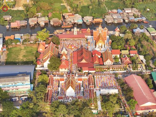 ภาพ No.113240:พิธีต้อนรับพระธรรมยาตรา ปีที่ 12 วันที่ 15 มกราคม พ.ศ. 2567 ณ วัดโบสถ์บน จ.นนทบุรี