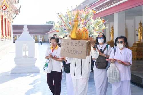 ภาพ No.106383:พิธีทอดผ้าป่าทำนุบำรุงศาสนสถาน ณ วัดสองพี่น้อง ต.ต้นตาล  อ.สองพี่น้อง จ.สุพรรณบุรี วันที่ 5 มกราคม พ.ศ.2567