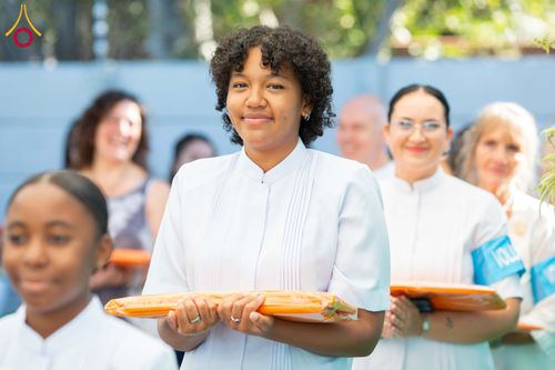 ภาพ No.313197:วันอาทิตย์ที่ 8 มีนาคม พ.ศ. 2569 พิธีสมโภชรูปเหมือนพระมงคลเทพมุนี (สด จนฺทสโร) และพิธีทอดผ้าป่าสามัคคีเพื่อสร้างวิหารพระมงคลเทพมุนี ณ วัดพุทธเคปทาวน์ ประเทศแอฟริกาใต้