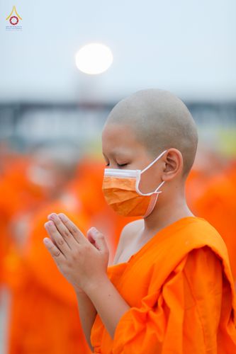 ภาพ No.79949:พิธีขอบรรพชา , พิธีคล้องอังสะ พิธีขอสรณคมน์และศีล , พิธีขอนิสสัย ในโครงการบรรพชาสามเณรฟื้นฟูพระพุทธศาสนาทั่วไทย วันเสาร์ที่ 8 เมษายน พ.ศ.2566