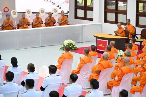 ภาพ No.280638:วันศุกร์ที่ 12 ธันวาคม พ.ศ.2568 พิธีบำเพ็ญกุศลปัญญาสมวาร (50 วัน) อุทิศถวายพระราชกุศลแด่ “พระพันปีหลวง” ณ วัดพระธรรมกาย