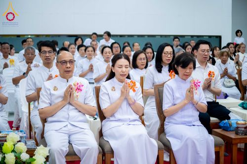 ภาพ No.314522:วันศุกร์ที่ 20 มีนาคม พ.ศ. 2569 พิธีบำเพ็ญกุศล คุณพ่อณรงค์ จินตมากุล โยมบิดา พระครูปลัดรัตนวีรวัฒน์ (รังสฤษดิ์ อิทฺธิจินตโก) ที่ปรึกษาเจ้าคณะจังหวัดปทุมธานี เจ้าอาวาสวัดพระธรรมกาย  ณ ห้องปลูกศรัทธา 2 วัดพระธรรมกาย ปทุมธานี