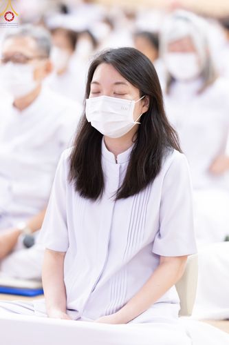 ภาพ No.84685:พิธีบรรจุพระบรมสารีริกธาตุภายในเกตุดอกบัวตูม องค์พระประธาน ณ ห้องแก้วสารพัดนึก 2 วัดพระธรรมกาย ในวันอาสาฬหบูชา อังคารที่ 1 สิงหาคม พ.ศ.2566