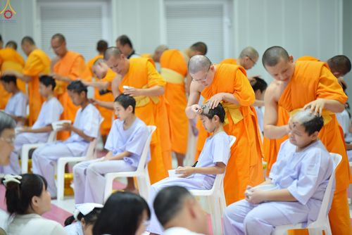 ภาพ No.316863:วันเสาร์ที่ 28 มีนาคม พ.ศ.2569 พิธีปลงผมนาคธรรมทายาท โครงการสามเณรยุวธรรมทายาท รุ่นที่ 34 โครงการสามเณรมัชฌิมธรรมทายาท รุ่นที่ 30 ณ มหารัตนวิหารคด 13 วัดพระธรรมกาย