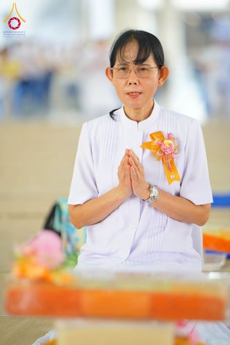 ภาพ No.310102:วันที่ 7 กุมภาพันธ์ พ.ศ. 2569 พิธีถวายภัตตาหารเมนูสวรรค์ เพื่อการบรรลุธรรม ณ หอฉันคุณยายอาจารย์ฯ วัดพระธรรมกาย