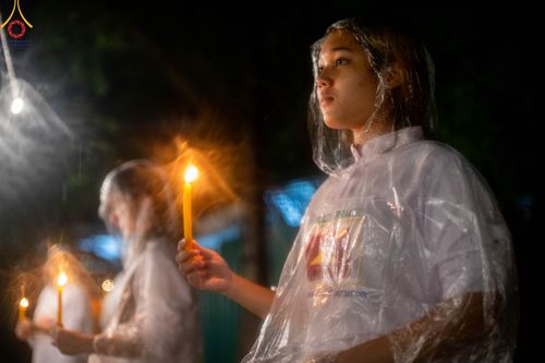 ภาพ No.89321:พิธีประดิษฐานรูปหล่อทองคำ  คุณยายอาจารย์มหารัตนอุบาสิกาจันทร์ ขนนกยูง ภายในมหาวิหารคุณยายอาจารย์ฯ เนื่องในวันครูผู้ค้นพบวิชชาธรรมกาย วันศุกร์ที่ 29 กันยายน พ.ศ. 2566 ณ วัดพระธรรมกาย จ.ปทุมธานี