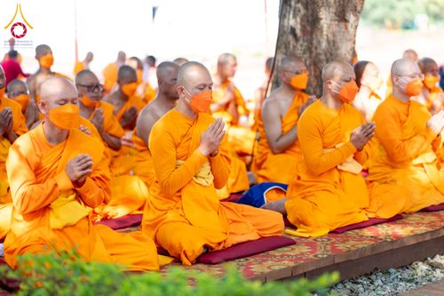 ภาพ No.130571:พิธีบรรพชาธรรมทายาท ในโครงการบรรพชา 1,250 รูป ณ แดนประสูติ สวนลุมพินี ประเทศเนปาล วันที่ 9 มีนาคม พ.ศ. 2567