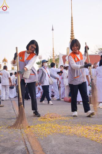 ภาพ No.114999:V.14 ดีเด่น การเตรียมงาน เก็บงาน การรับบุญของเจ้าหน้าที่หน่วยงานต่างๆ เพื่อโครงการธรรมยาตรา ปีที่ 12 ระหว่างวันที่ 2 - 31 มกราคม พ.ศ. 2567