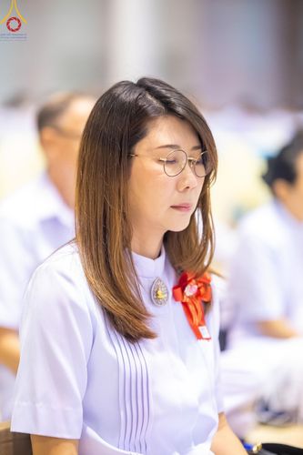 ภาพ No.177681:พิธีตักบาตรและพิธีบูชาข้าวพระ ในวันอาทิตย์ต้นเดือนที่ 1 ธันวาคม พ.ศ. 2567 ณ สภาธรรมกายสากล วัดพระธรรมกาย