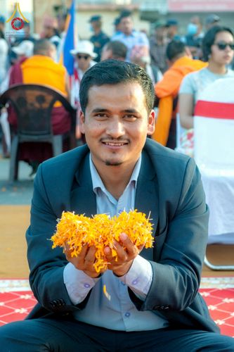 ภาพ No.213005:วันที่ 14 - 15 มีนาคม พ.ศ. 2568 คณะสงฆ์และสามเณรเดินธรรมยาตรา ในโครงการบวชสามเณรเนปาล 500 รูป ไปยังสถานที่รอบมายาเทวีและลุมพินีเกรด ณ ลุมพินี ประเทศเนปาล